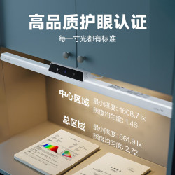 Panasonic AAAA级护眼台灯书桌酷毙灯全光谱吊柜上下铺学习灯磁吸灯爱目K10