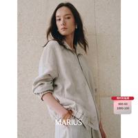 MARIUS 大芭乐 女士夹克短外套 九分休闲裤 雨露麻 10226629978185