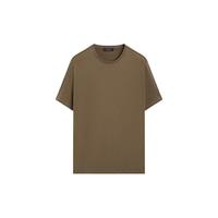 Massimo Dutti 亲肤棉质圆领短袖T恤