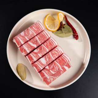 大庄园 原切新西兰羊肉片 350g