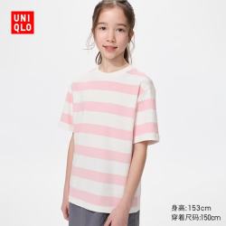 优衣库 棉混纺 儿童T恤
