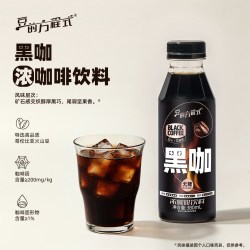 豆的方程式 黑咖啡饮料 380ml 瓶装 即饮 0糖0脂0卡 提神健身