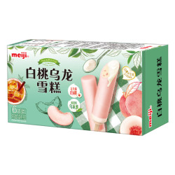 明治 白桃乌龙雪糕  69g*6支 彩盒装 （新旧包装随机发货）