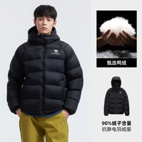 骆驼 男士羽绒服 鸭绒填充 防风保暖 短款外套