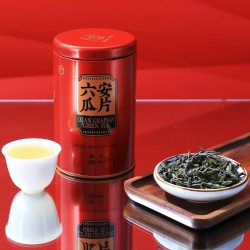 徽六 六安瓜片 雨前浓香特二级 50g 罐装 绿茶
