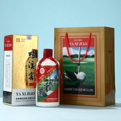 鸭溪窖 酒 高尔夫会员 VIP 浓香型白酒 54%vol 500mL 6盒 高尔夫会员