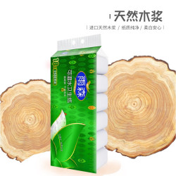 雨森 可湿水卷纸卫生厕纸5层 138g*18卷