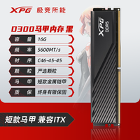 XPG 威刚XPG D300G DDR5内存条RGB灯条16/24/32G台式电脑AMD EXPO超频