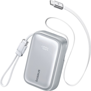 倍思 45W快充自带线 10000mAh 移动电源