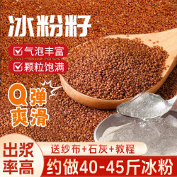 巧鲜尝 冰粉籽四川手搓气泡冰粉 500g/袋