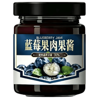 雪涛 0白砂糖蓝莓果肉果酱 150g