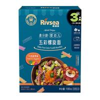 禾泱泱 婴儿6个月以上二价铁宝宝面条麦分龄五彩螺旋面牛肉蔬果味180g