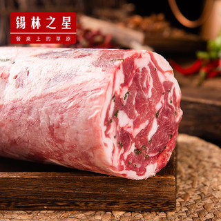 锡林之星 乳羔羊肉卷 沙葱味 5斤 冷冻生鲜羊肉