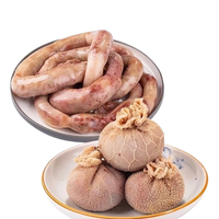 闲味客 肚包肉2斤+羊肉肠2斤+韭菜花 生鲜羊肉组合