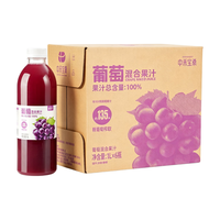 植然乐 混合果汁 1L*6瓶