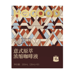 后谷咖啡 意式浓缩咖啡液20ML/10颗