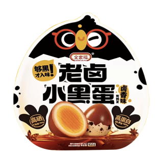 全家福 老卤小黑蛋鹌鹑蛋 香辣味 102g 独立小包装