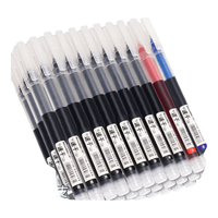 白雪 T1166 直液式走珠笔 0.5mm 黑30+红10+蓝10
