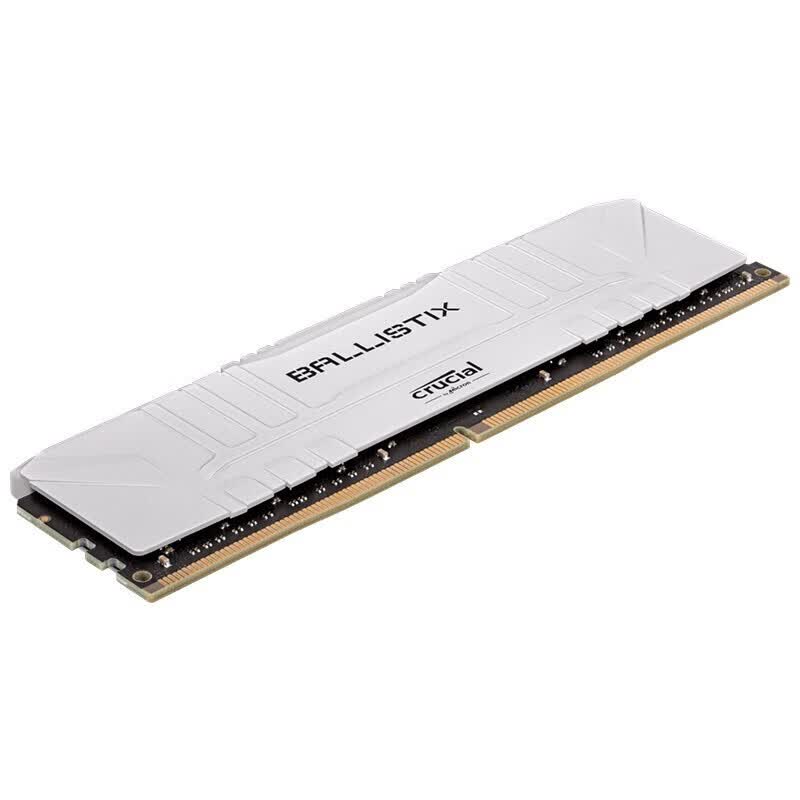 英睿达 铂胜 DDR4 3600MHz 16GB(8G*2) 白色 台式机内存条