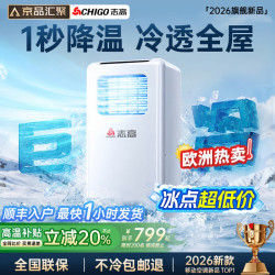 志高 移动空调制冷一体机免外机安装单冷暖两用