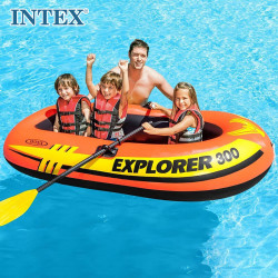 INTEX 探险者三人充气船 58332