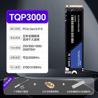 腾隐 TQP3000台式机笔记本SSD固态硬盘PCIe3.0 NVMe 1T 512G 256G