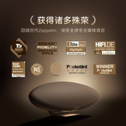 宝华韦健 BW宝华韦健飞艇6代ZeppelinPro蓝牙音响家用客厅影院音箱齐柏林
