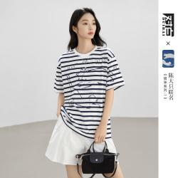 DUIBAI 凯伊莱文联名 女士T恤 2026