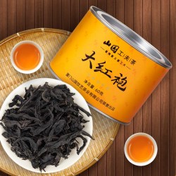 山国工夫茶 大红袍 二级 60g 圆罐装