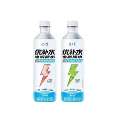 健力宝 优补水青柠味电解质水500ml*15瓶