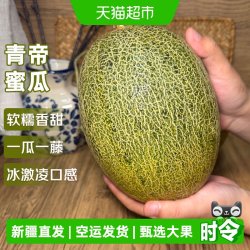京运达 新疆青帝蜜瓜 2斤起 箱装