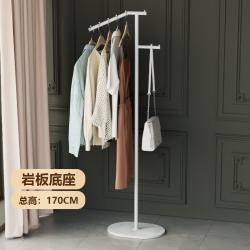 轻奢岩板落地挂衣架