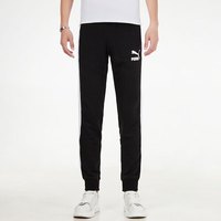 PUMA 男裤秋季T7运动裤休闲卫裤小脚裤透气长裤束脚裤532939-01 M