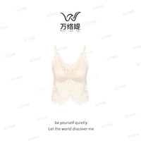 Wanluoti 万络媞 男女通用法式花卉蕾丝吊带网纱背心 JW9617