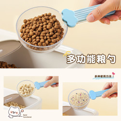 科万鸿 猫粮勺子狗粮勺宠物粮勺喂食量勺计量铲猫咪专用喂猫挖粮神器量杯
