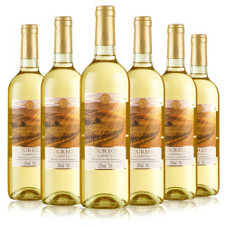 库莱吉克 法国霞多丽干白葡萄酒750ml*6瓶整箱