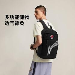 李宁 双肩包男女包CBA篮球系列大容量背包书包学生运动包