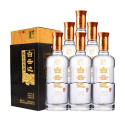 白云边 陈酿金四星 45%vol 浓香型白酒 500ml*6瓶
