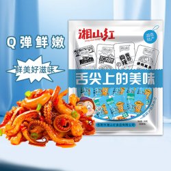 湘山红 烤味鱿鱼须 160g 20小包