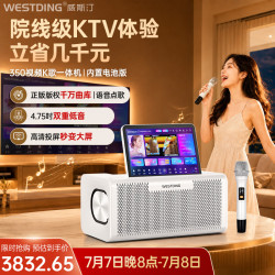 威斯汀 ktv音响家庭k歌一体机 卡拉ok点歌机显示屏 户外便携广场舞蓝牙音箱
