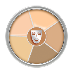 KRYOLAN 面具魅影遮瑕粉底膏脸部遮瑕盘底妆修容遮盖黑眼圈痘印40g