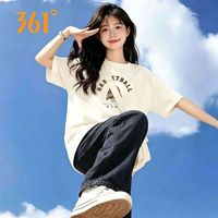 百亿补贴：361° 女款短袖T恤 361°官方正品