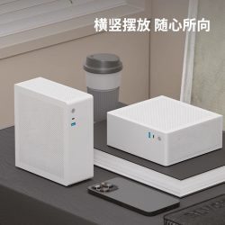 京特尔G100 ITX小机箱/小1U FLEX电源手提mini迷你台式电脑主机箱