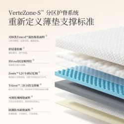 金可儿 乳胶记忆棉床垫