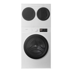 海信 棉花糖系列 WH130E8Q-1+WV20W 热泵洗烘一体机 珠光白
