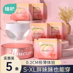 植护 安睡裤安心裤女夜用 产妇裤型卫生巾 姨妈经期夜安裤 L 5片 100-140斤 5片/包