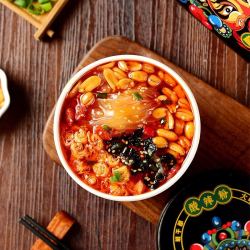 班干部 免煮冲泡太方便了！黑金宽粉 168克 桶装 1.9元
