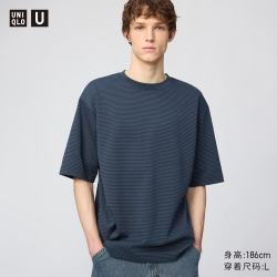 优衣库 棉混纺 女士T恤 XL 69 藏青色