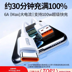 绿联 US303 Type-C 100W 数据线