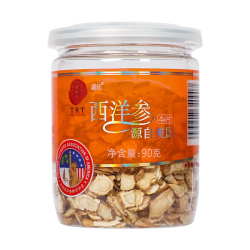 同仁堂 北京同仁堂美国西洋参片1#参片/100克含片花旗参切片正品官方旗舰